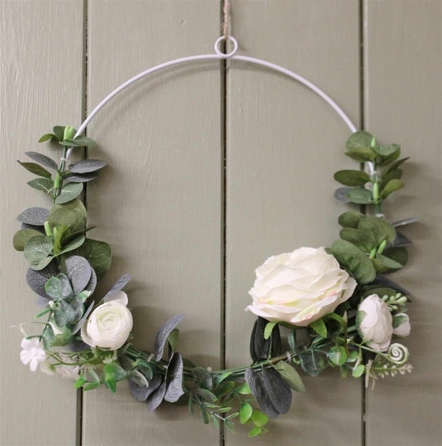 Wall Hanging Floral Decoration, 26x26cm.